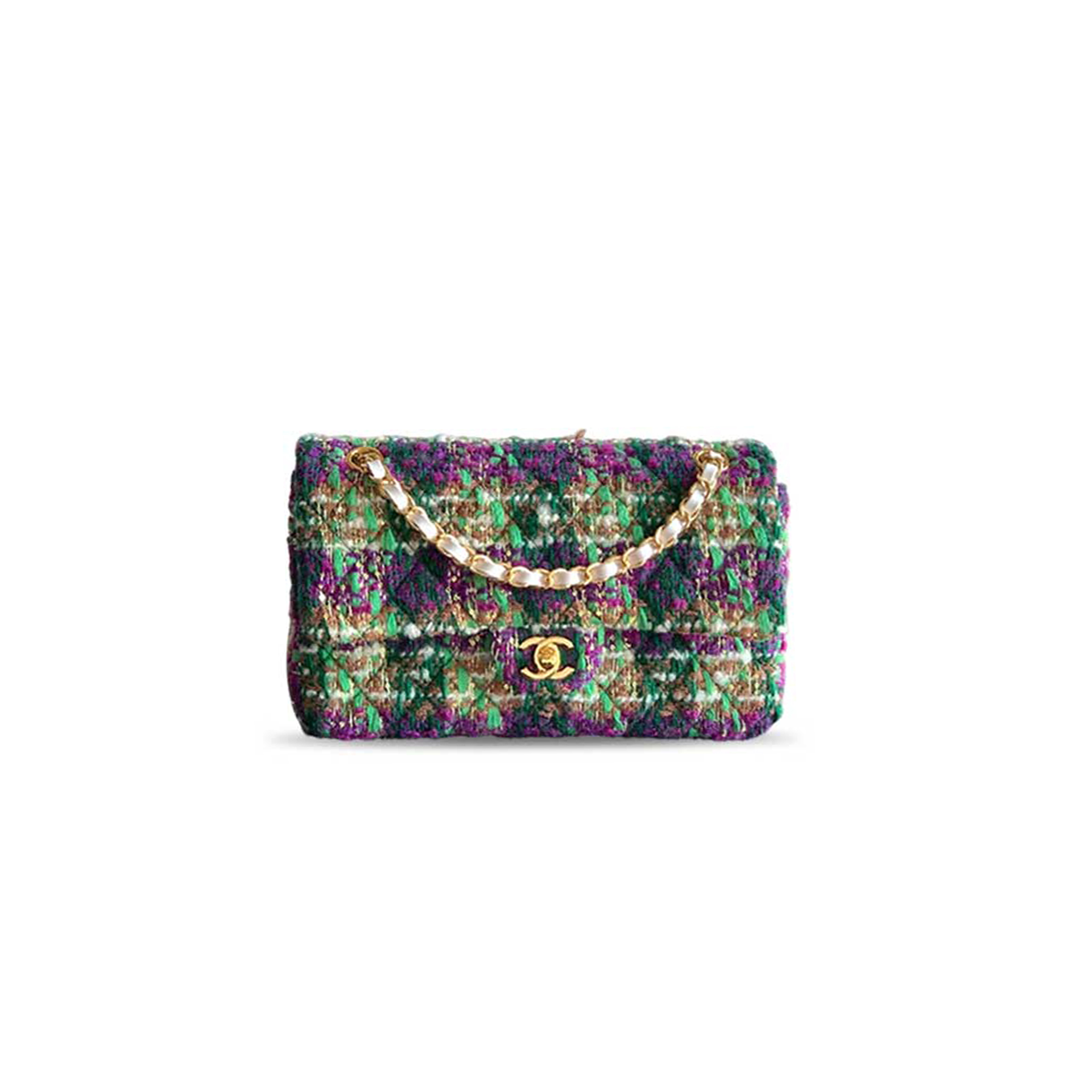 Ch**el wool chain bag (25.5*15.5*6.5cm)